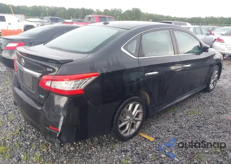 2013 Nissan Sentra Sr из США, поврежденный, VIN 3N1AB7AP4DL627282